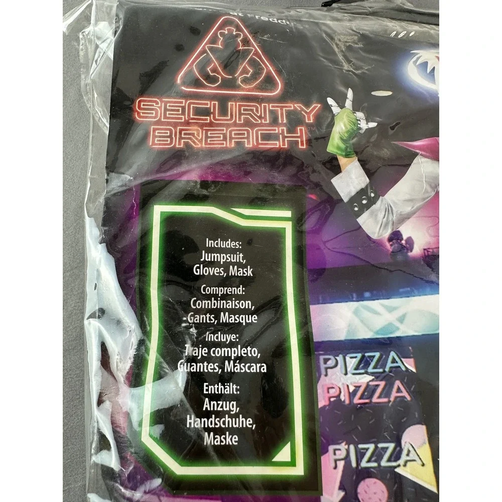 NEW FIVE NIGHTS AT FREDDY'S GLAMROCK CHICA COSTUME SZ XL(14-16) Kids COSPLAY NWT